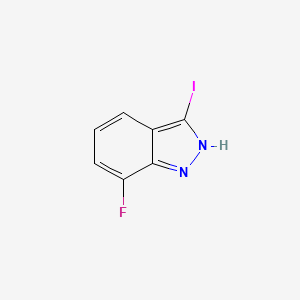 molecular formula C7H4FIN2 B1455434 7-Fluoro-3-iodo-1H-indazole CAS No. 944904-38-5