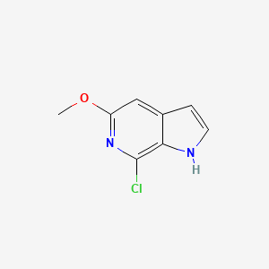7-Chloro-5-methoxy-1H-pyrrolo[2,3-C]pyridine