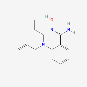 2-(Diallylamino)-N'-hydroxybenzenecarboximidamide