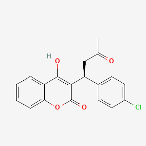 molecular formula C19H15ClO4 B1455467 (-)-香豆氯 CAS No. 70888-76-5