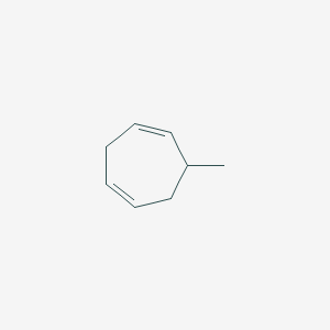 molecular formula C8H12 B14554771 6-Methylcyclohepta-1,4-diene CAS No. 61689-14-3