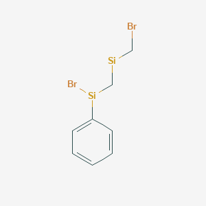 molecular formula C8H9Br2Si2 B14554982 CID 78065818 