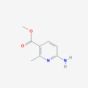 molecular formula C8H10N2O2 B1455499 Methyl 6-amino-2-methylnicotinate CAS No. 872355-52-7