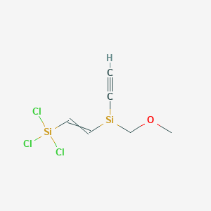 molecular formula C6H8Cl3OSi2 B14555060 CID 78065859 