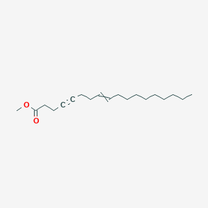 molecular formula C19H32O2 B14555155 Methyl octadec-8-en-4-ynoate CAS No. 62203-92-3