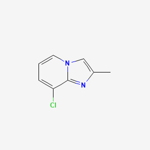 molecular formula C8H7ClN2 B1455518 8-Chloro-2-methylimidazo[1,2-a]pyridine CAS No. 173159-42-7