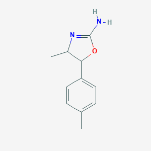 molecular formula C11H14N2O B145552 4,4'-Dimethylaminorex CAS No. 1445569-01-6