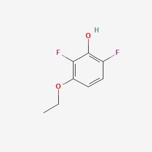 molecular formula C8H8F2O2 B1455527 3-Ethoxy-2,6-difluorophenol CAS No. 1092461-31-8