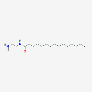 molecular formula C17H36N2O B14555324 N-(2-Aminoethyl)pentadecanamide CAS No. 61762-40-1