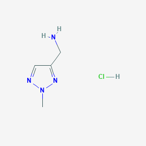 (2-methyl-2H-1,2,3-triazol-4-yl)methanamine hydrochloride