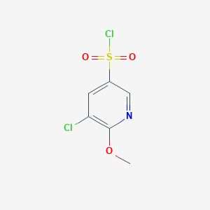 5-Chloro-6-methoxypyridine-3-sulfonyl chloride