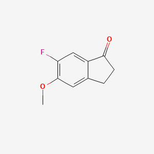 6-Fluoro-5-methoxy-2,3-dihydro-1H-inden-1-one