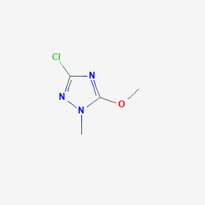 3-chloro-5-methoxy-1-methyl-1H-1,2,4-triazole