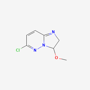 6-Chloro-3-methoxy-2,3-dihydroimidazo[1,2-b]pyridazine hydrochloride