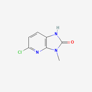 5-chloro-3-methyl-1H-imidazo[4,5-b]pyridin-2(3H)-one