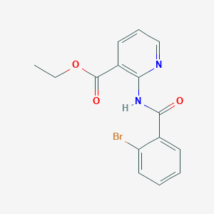 Ethyl 2-(2-bromobenzamido)pyridine-3-carboxylate