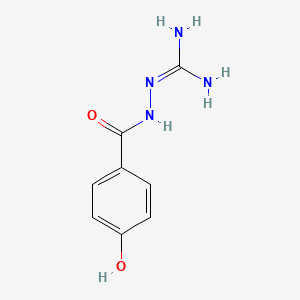 2-(4-Hydroxybenzoyl)hydrazinecarboximidamide