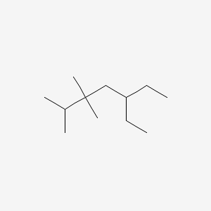 molecular formula C12H26 B14555673 5-Ethyl-2,3,3-trimethylheptane CAS No. 62199-17-1