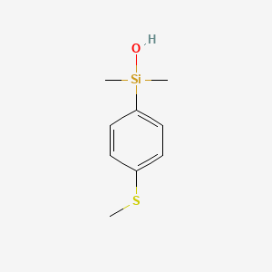 Dimethyl(4-thiomethylphenyl)silanol