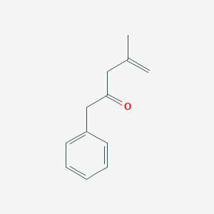 molecular formula C12H14O B14555731 4-Methyl-1-phenylpent-4-en-2-one CAS No. 61799-53-9