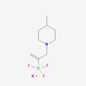 Potassium 3-(4-methylpiperidinyl)prop-1-EN-2-yltrifluoroborate