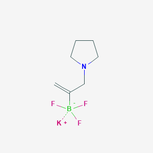 Potassium (3-(pyrrolidin-1-YL)prop-1-EN-2-YL)trifluoroborate