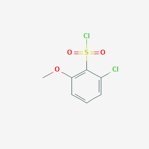 2-Chloro-6-methoxybenzene-1-sulfonyl chloride