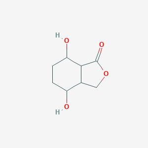 molecular formula C8H12O4 B145559 Garlicin CAS No. 138540-99-5