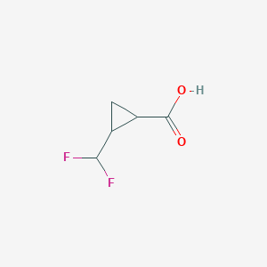 2-(Difluoromethyl)cyclopropane-1-carboxylic acid
