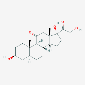 molecular formula C21H32O5 B145561 Allotetrahydrocortisone CAS No. 547-77-3