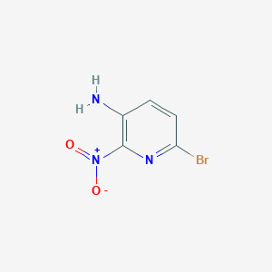molecular formula C5H4BrN3O2 B1455615 6-Bromo-2-nitropyridin-3-amine CAS No. 1211333-10-6