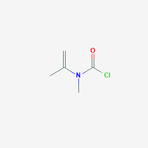 molecular formula C5H8ClNO B14556246 Methyl(prop-1-en-2-yl)carbamyl chloride CAS No. 62179-53-7