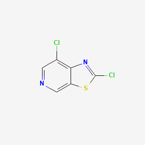 molecular formula C6H2Cl2N2S B1455626 2,7-Dichlorothiazolo[5,4-c]pyridine CAS No. 884860-61-1
