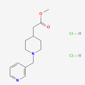 Methyl [1-(pyridin-3-ylmethyl)piperidin-4-yl]-acetate dihydrochloride