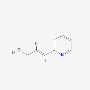 molecular formula C8H9NO B145565 3-(2-Pyridyl)-2-propen-1-ol CAS No. 131610-03-2