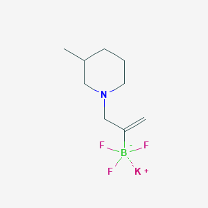 Potassium 3-(3-methylpiperidin-1-YL)prop-1-EN-2-yltrifluoroborate