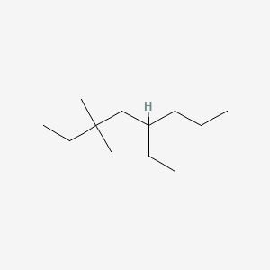 molecular formula C12H26 B14556797 5-Ethyl-3,3-dimethyloctane CAS No. 62183-58-8