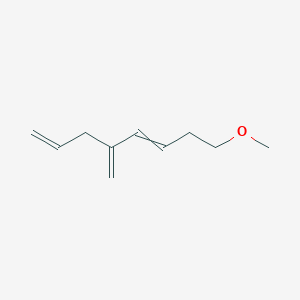 molecular formula C10H16O B14556987 8-Methoxy-4-methylideneocta-1,5-diene CAS No. 61753-72-8
