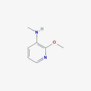 molecular formula C7H10N2O B1455699 2-methoxy-N-methylpyridin-3-amine CAS No. 1334149-22-2