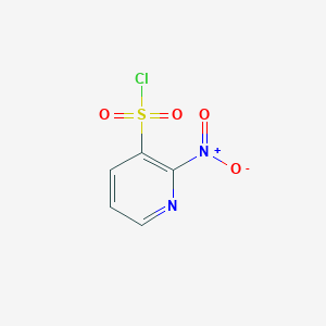 molecular formula C5H3ClN2O4S B1455713 2-Nitropyridine-3-sulfonyl chloride CAS No. 1354961-20-8