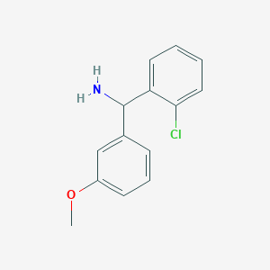 (2-Chlorophenyl)(3-methoxyphenyl)methanamine