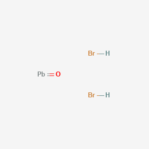 molecular formula Br2H2OPb B14557607 Plumbanone--hydrogen bromide (1/2) CAS No. 62185-82-4