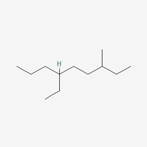 molecular formula C12H26 B14558122 6-Ethyl-3-methylnonane CAS No. 62184-43-4