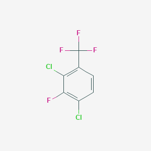 molecular formula C7H2Cl2F4 B1455819 2,4-Dichloro-3-fluorobenzotrifluoride CAS No. 109292-70-8
