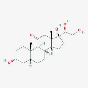 molecular formula C21H34O5 B145583 Beta-Cortolone CAS No. 667-66-3