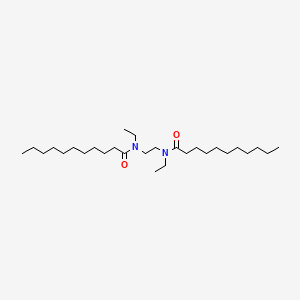 molecular formula C28H56N2O2 B14558388 N,N'-(Ethane-1,2-diyl)bis(N-ethylundecanamide) CAS No. 61797-49-7