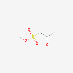 molecular formula C4H8O4S B14558560 Methyl 2-oxopropane-1-sulfonate CAS No. 61801-32-9