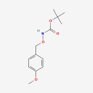 Carbamic acid, [(4-methoxyphenyl)methoxy]-, 1,1-dimethylethyl ester