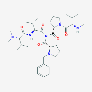 molecular formula C35H56N6O5 B145586 Cemadotin CAS No. 159776-69-9
