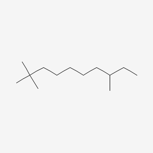 molecular formula C13H28 B14558624 2,2,8-Trimethyldecane CAS No. 62238-01-1
